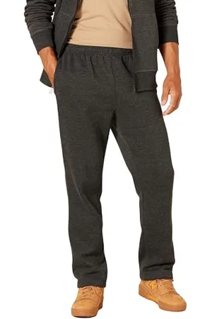 Amazon Herren Fleece-Jogginghose mit offenem Saum (erhältlich in Übergrößen), , L