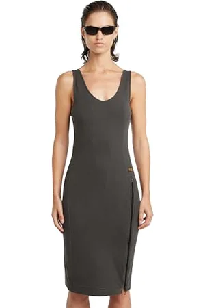 G-Star Asymmetric Zip Dress wmn