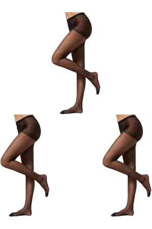 Nur Die Damen Seidenfein 15 DEN Große Größen Fein-Strumpfhose seidig glänzende Optik Komfortbund Nylon Strumpfhosen XL
