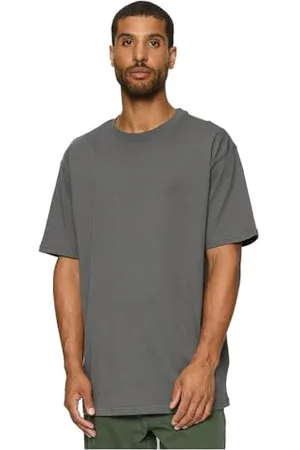 Urban classics Herren T-Shirt Heavy Oversized Tee, Oversized T-Shirt für Männer, Baumwolle, Rundhals, , L