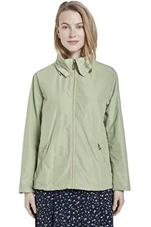 TOM TAILOR Damen Lightweight Jacke, Grün (21651 - light moor Grün), X-Large