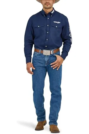 Wrangler Hochwertige Herren-Jeans, Cowboy-Schnitt, Normale Passform, , 28W / 30L