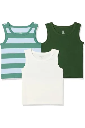 Amazon Jungen Tanktops, 3er-Pack, , 2 Jahre