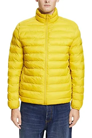 ESPRIT Herren Jacke 990ee2g302, Dusty Yellow, L
