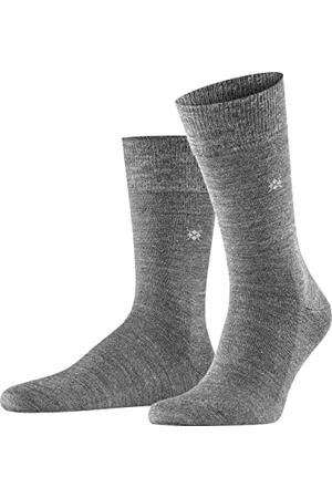 Burlington Herren Socken Leeds M SO Baumwolle Wolle einfarbig 1 Paar, , 40-46