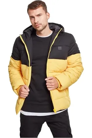 Urban classics Herren Hooded 2-Tone Puffer Jacket, , S