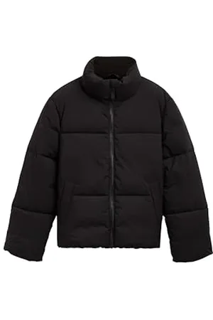 TOM TAILOR Jungen 1043034 Kinder Puffer Winterjacke, 29999-Black, 176