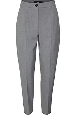 VERO MODA Damen Vmsasie Hr Tapered Pant Noos Hose, , 38W / 30L EU