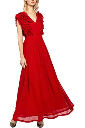 Apart Damen Chiffon Dress Partykleid, per Pack , 34 (Herstellergröße: 34)