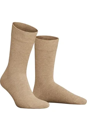 Hudson Herren Socken Relax Cotton druckfreier Bund Beigemel. 0723 47-48