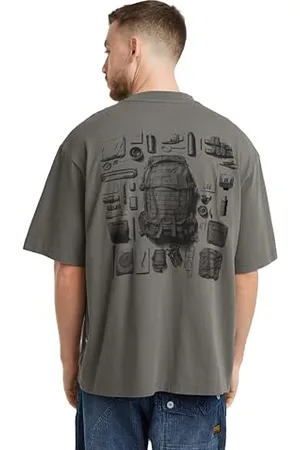 G-Star RAW Knolling Back gr Boxy Regular Tee