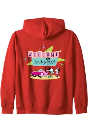 Disney "Welcome to Los Angeles" land Celebration Retro Kapuzenjacke