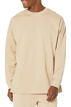 Amazon Herren Langärmliges T-Shirt In Übergroßer Passform Aus Bio-Baumwolle, , XL