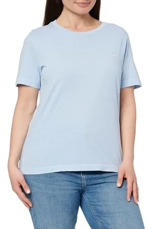 GANT Damen REG Sunfaded SS C-Neck T-Shirt, , XXL