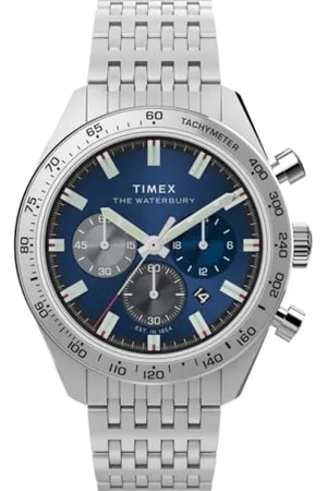 Timex Herren Chronograph Quarz Armbanduhr Waterbury Traditional