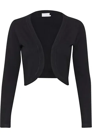 Kaffe Bolero Astrid Damen Bolero Astrid Elegant Jäckchen Langarm Cardigan Bolerojacke XXL