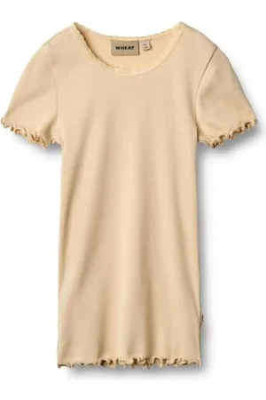 WHEAT Mädchen Rib T-Shirt S/S Katie Oeko-Tex Standard