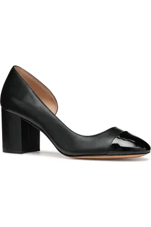 Geox Damen D VIRNILISA 65 B Pump, Black, 39.5 EU