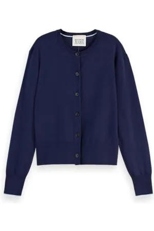Scotch&Soda Crew Neck Relaxed Cardigan