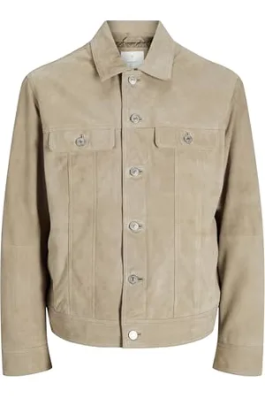 JACK & JONES Male Kunstwildlederjacke Kunstwildlederjacke
