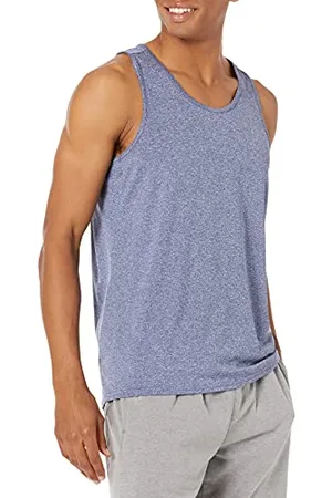 Amazon Herren Tanktop-T-Shirt Tech-Stretch - Auslauffarben, , XS