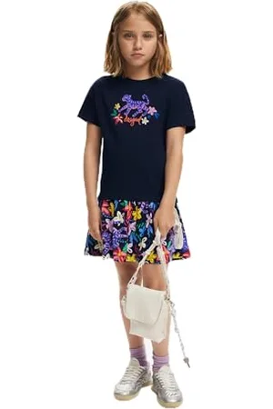 Desigual Mädchen Vest_Colors Kleid, , 8 Jahre