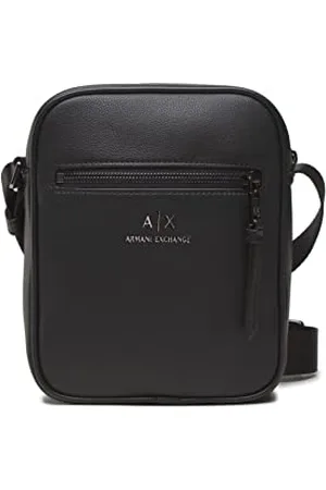 Armani Exchange Herren Essential Dino, Front Pocket, Zip Around Crossbody