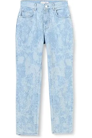 Pinko Sissy Slim Denim Marmor-Effekt, , 26 Damen