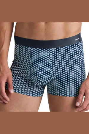 Calida Cotton Code Design Boxershorts Herren, weicher Elastikbund, Single Jersey, ohne Eingriff
