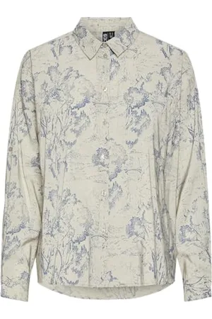 Pieces® Pcnier Ls Fold Up Shirt Bc