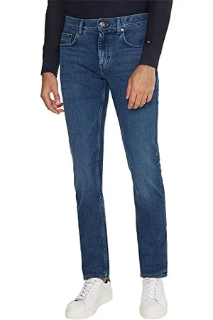 Tommy Hilfiger Herren Jeans Straight Denton Stretch, , 28W / 34L