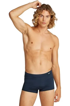Calvin Klein Herren Badehose Trunk Eng, Blau (Dark Sapphire), M