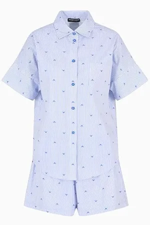 Emporio Armani Damen Short Pajamas Pyjama-Set, , 38