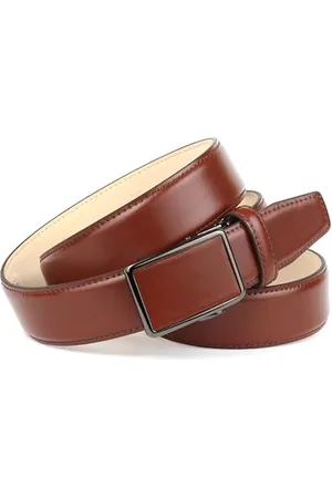Anthoni Crown Herren Automatik Ledergürtel DARK37114 Gürtel, , 95