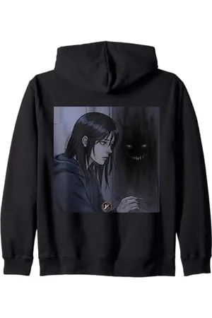 Y.B YouthBlood Mädchen dunkle Wand Kapuzenjacke