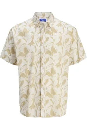JACK & JONES Jorjoshua Split AOP Shirt Ss