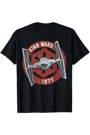 STAR WARS Tie Fighter Imperial 1977 Badge T-Shirt