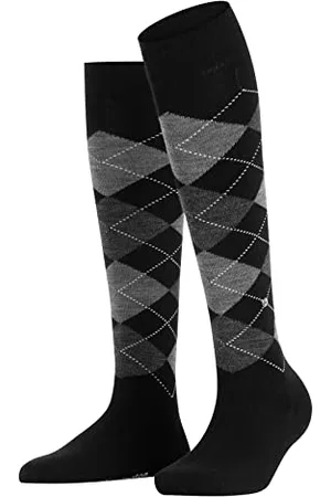 Burlington Damen Kniestrümpfe Marylebone W KH Wolle lang gemustert 1 Paar, , 36-41