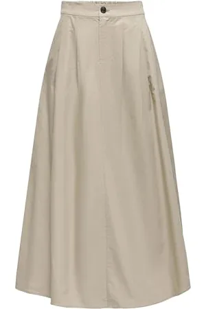 ONLY Onlzora Hw Long Pleat Skirt PNT