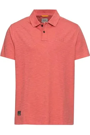 Camel Active Herren Piqué-Poloshirt aus zertifiziertem Organic Cotton menswear-3XL