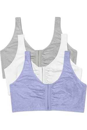 Fruit Of The Loom Damen Front Closure Cotton Bra Sport-BH, Undurchsichtige, , 80