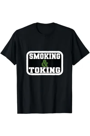 Iron Kor Smoking and Toking Positive Energy Leafy Vibe T-Shirt