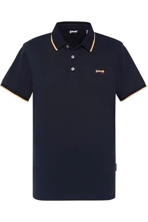 Schott NYC Herren Psausteen Poloshirt, , L