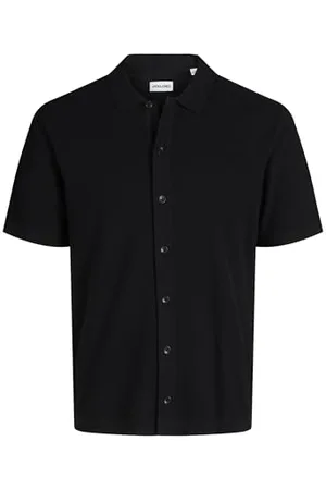 JACK & JONES JJEEMIL Knit Structure Shirt SS SN
