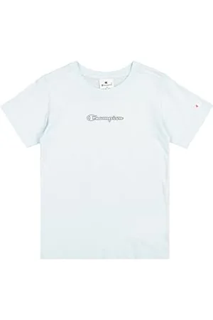Champion Jungen Legacy Boy - Graphic Crewneck T-Shirt with Large Logo T-Shirt,