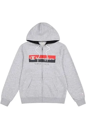 Champion Herren Legacy Graphic Shop Authentic (220247) -Soft Compact Powerblend Fleece Full-Zip Kapuzenpullover, , XXL