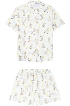 Women secret Damen Short Pyjama Multilicense Nostalgia Petter Rabbit Pyjamas, , 38