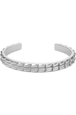 Diesel Armband Für Männer Stapelbar, Länge: 170mm, Breite: 8.4mm Silber Edelstahlarmband, DX1395040