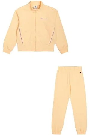 Champion Mädchen Legacy Girl-Full Zip Sweatsuit Elastic Cuff Trainingsanzug, , 11-12 Jahre