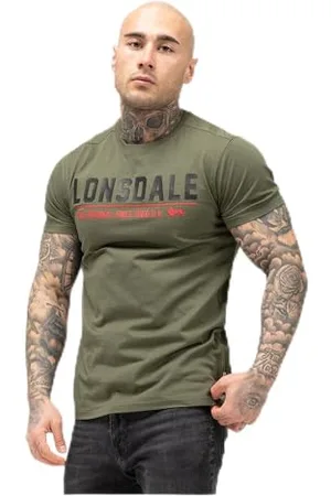 Lonsdale London Male-Adult CRANTOCK T-Shirt, , XXL